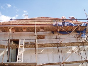 Rekonštrukcia strechy firmy Skorpion - Sása