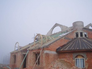 Nová strecha na greckokatolíckom kostole - Poprad