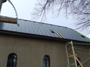 Rekonštrukcia strechy kostola - Orlov