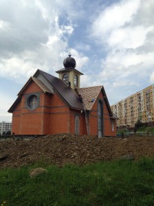 Nová strecha gréckokatolického chrámu - Levoča