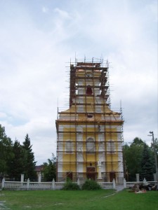 Rekonštrukcia veže kostola - Bošany
