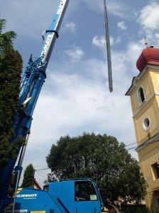 Rekonštrukcia veže kostola - Hokovce
