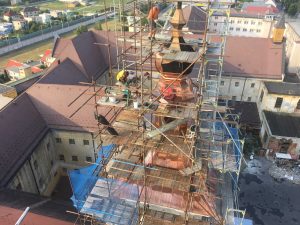 Rekonštrukcia veží kostola - Ilava