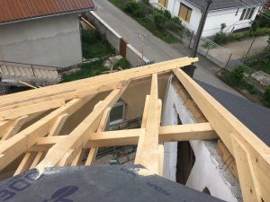 Rekonštrukcia strechy kostola - Soľnička