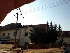 Rekonštrukcia strechy domova dôchodcov - Krupina