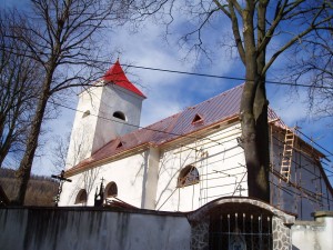 Rekonštrukcia strechy kostola - Brezovička