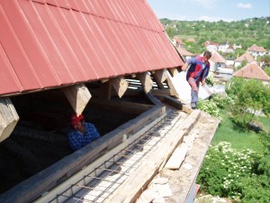 Rekonštrukcia strechy kostola - Drážovce