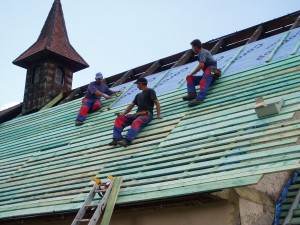 Rekonštrukcia strechy a veže kostola - Matejovce nad Hornádom