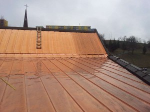 Rekonštrukcia strechy kostola - Prešov, Sekčov