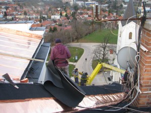 Rekonštrukcia strechy Misijného domu Matky Božej - Kalvária - Nitra