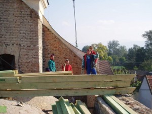 Rekonštrukcia strechy kostola - Trebatice
