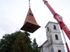 Rekonštrukcia strechy a veže kostola - Valaliky