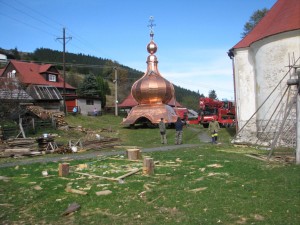 Rekonštrukcia veže kostola - ECAV Vyšná Boca
