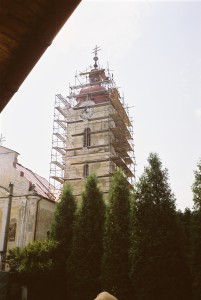 Rekonštrukcia veže a strechy kostola - Pečovská Nová Ves