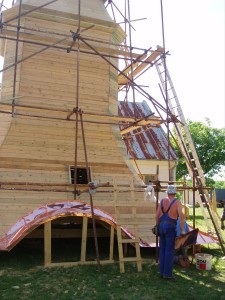 Rekonštrukcia veže kostola - Pozdišovce