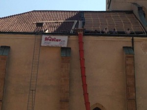 Rekonštrukcia strechy konkatedrály - Prešov