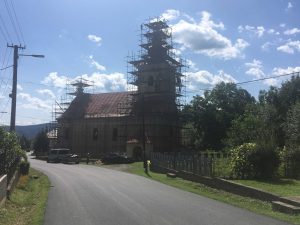 Rekonštrukcia strechy a veže greckokatolíckeho chrámu - Kurov