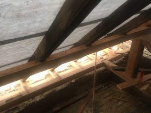 Rekonštrukcia strechy kostola - Hronovce