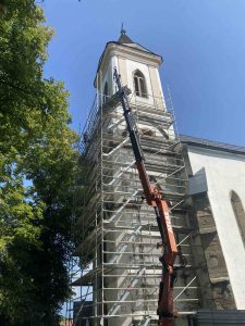 Rekonštrukcia strechy a veže kostola - Bodice