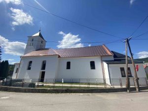 Rekonštrukcia strechy kostola - Omšenie