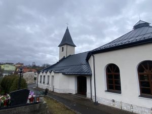 Rekonštrukcia strechy a veže kostola - Ovčie